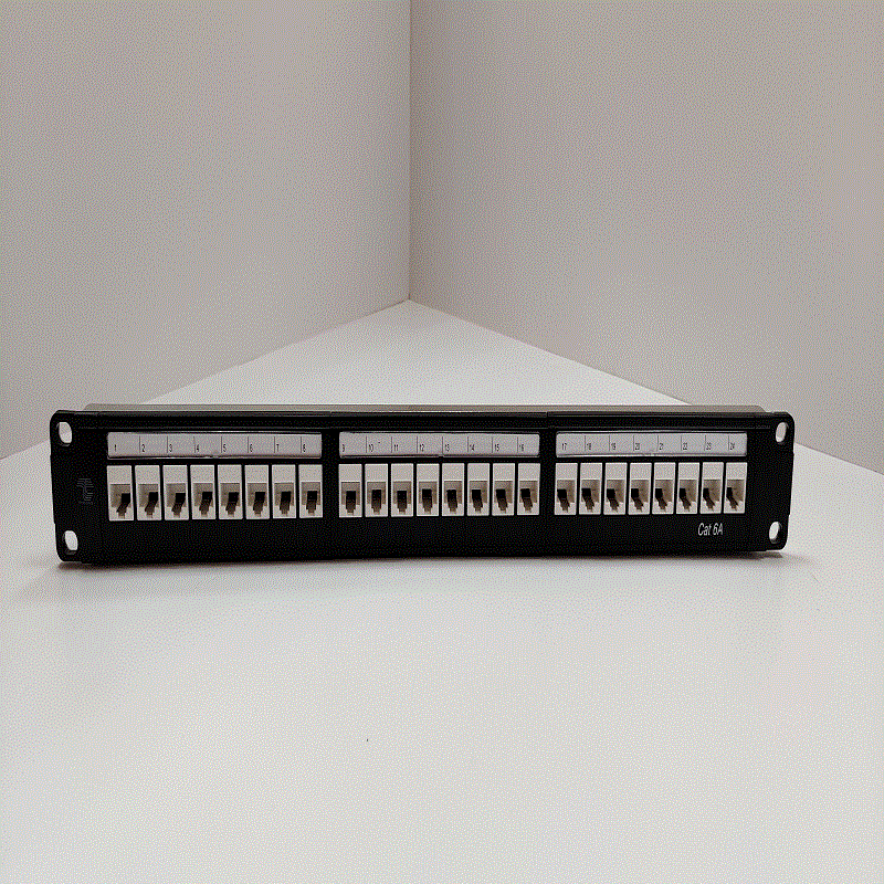 CATEGORY 6A UNSHIELDED PATCH PANEL