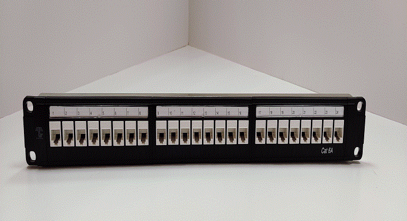 CATEGORY 6A UNSHIELDED PATCH PANEL